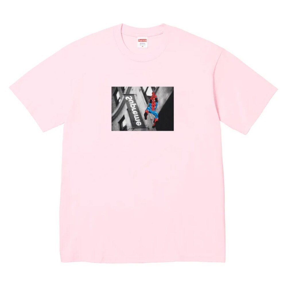 Spider-Man x Supreme 26SS Tee 蜘蛛人短T 藍/粉/迷彩/白SS26T56