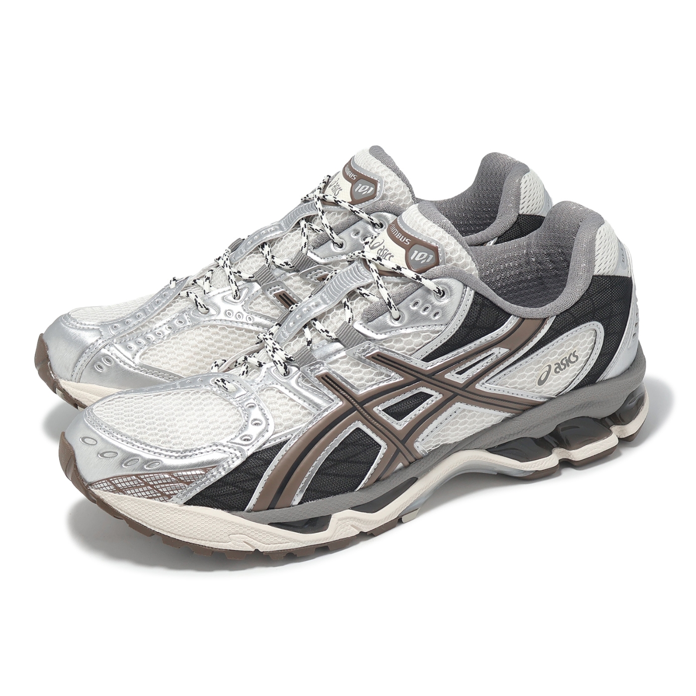 Asics 休閒鞋GEL-Nimbus 10 1 男鞋摩卡銀復古亞瑟士1203A543107 | 休閒