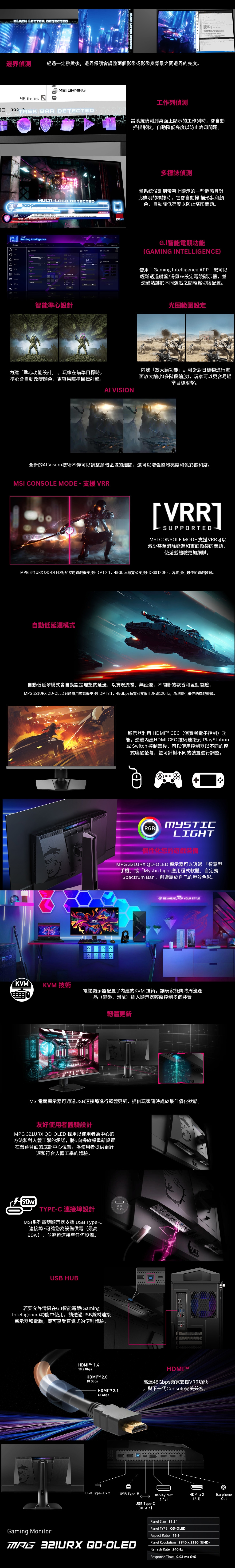 MSI微星 321URX - 詳情2