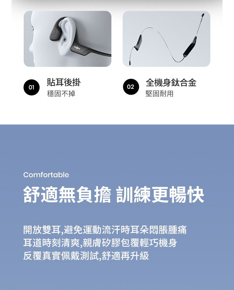 SHOKZ韶音 OpenRun Pro Mini - 詳情7