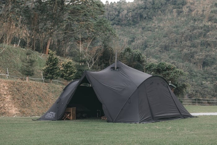 TiiTENT】黑色限定版SPACE PRO 太空棉感帳(煙囪版-含1/2內帳)_