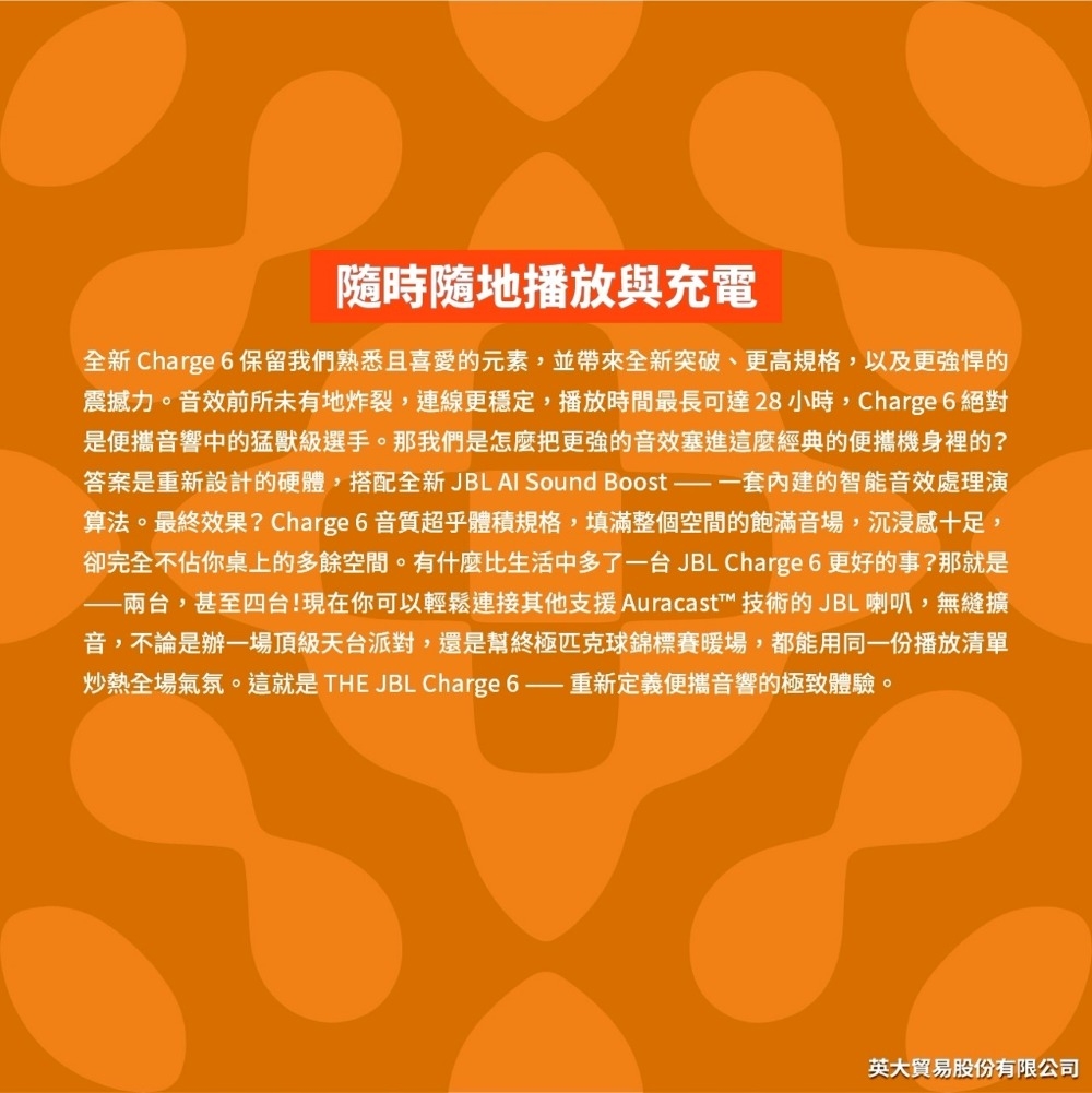 JBL Charge 6 - 詳情9