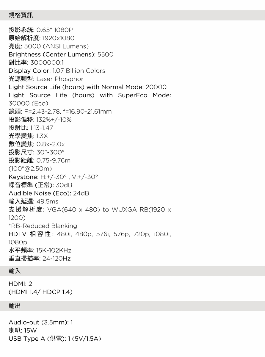 ViewSonic優派 V52HD - 詳情7