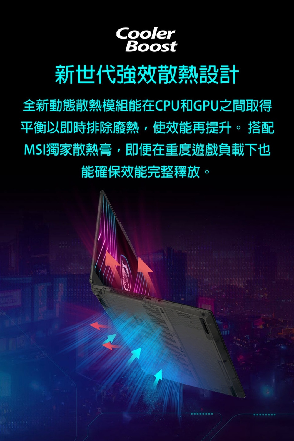 MSI微星 Cyborg 15 Black Edition A13VE-2468TWNN 15.6吋 電競特仕筆電 (i7-13620H/16G+16G/2TB SSD/RTX4050/W11)