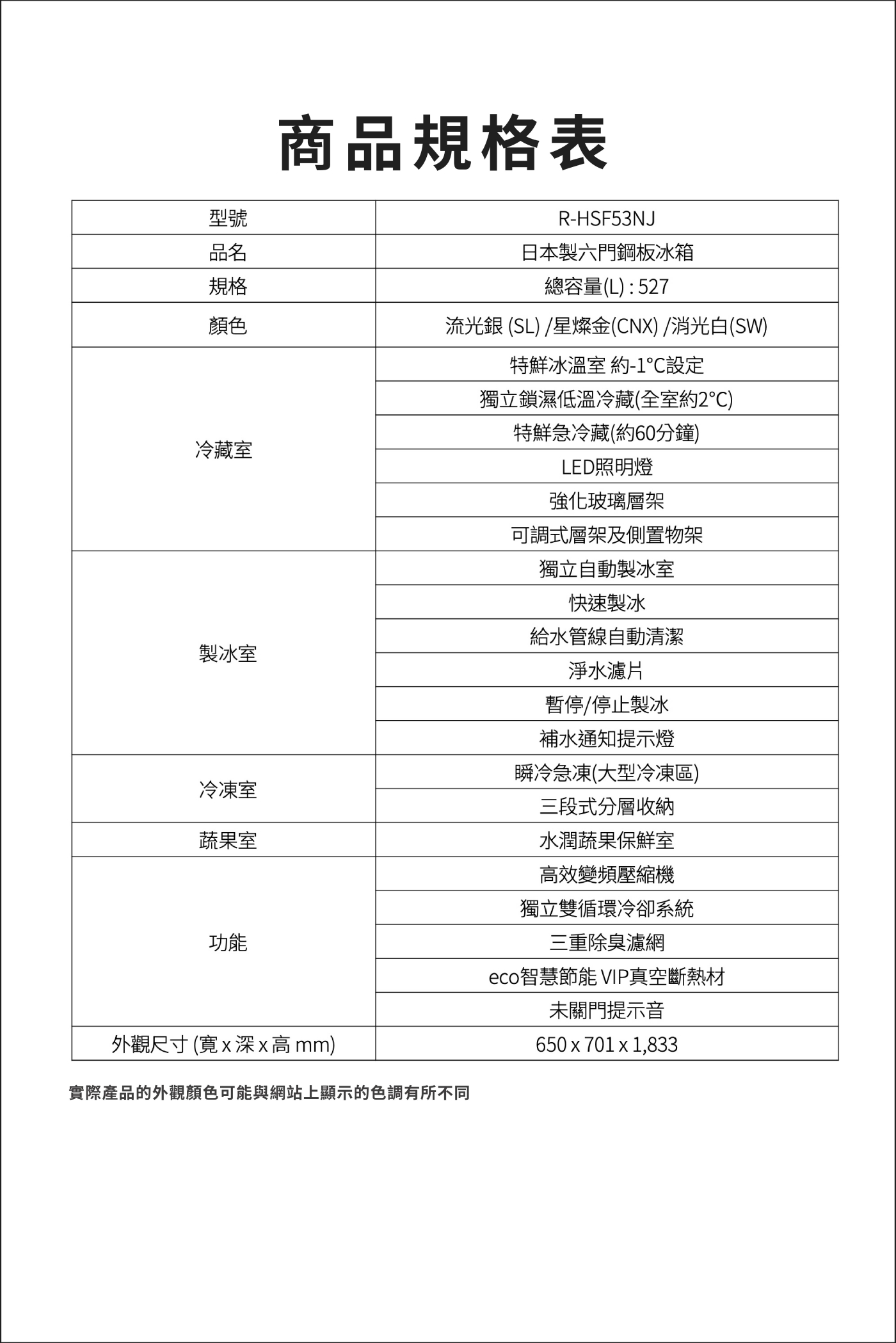 HITACHI日立 RHSF53NJ - 詳情11