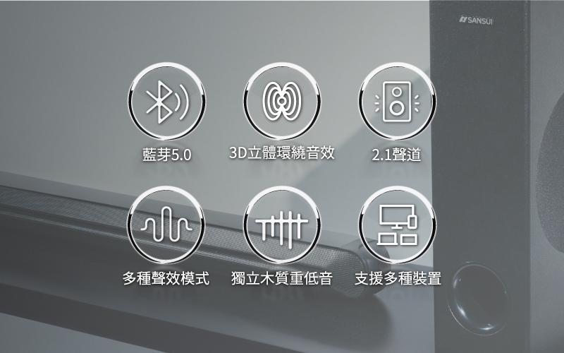 SANSUI山水 SSB-555N - 詳情13