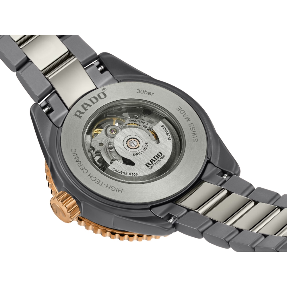 Rado 雷達表Captain Cook 庫克船長高科技陶瓷鏤空腕錶-43mm R05