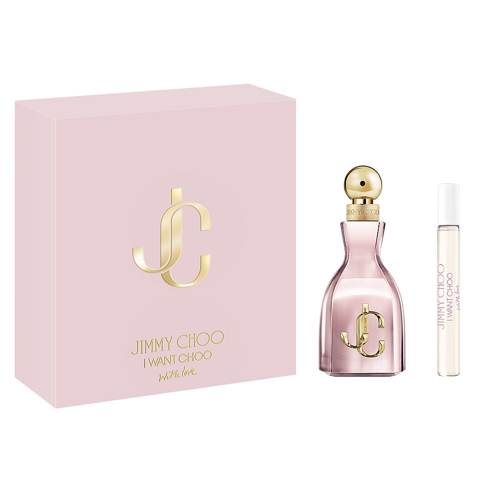 Jimmy Choo With Love 熾愛粉戀淡香精香氛組(60ml +10ml - 原廠公司貨
