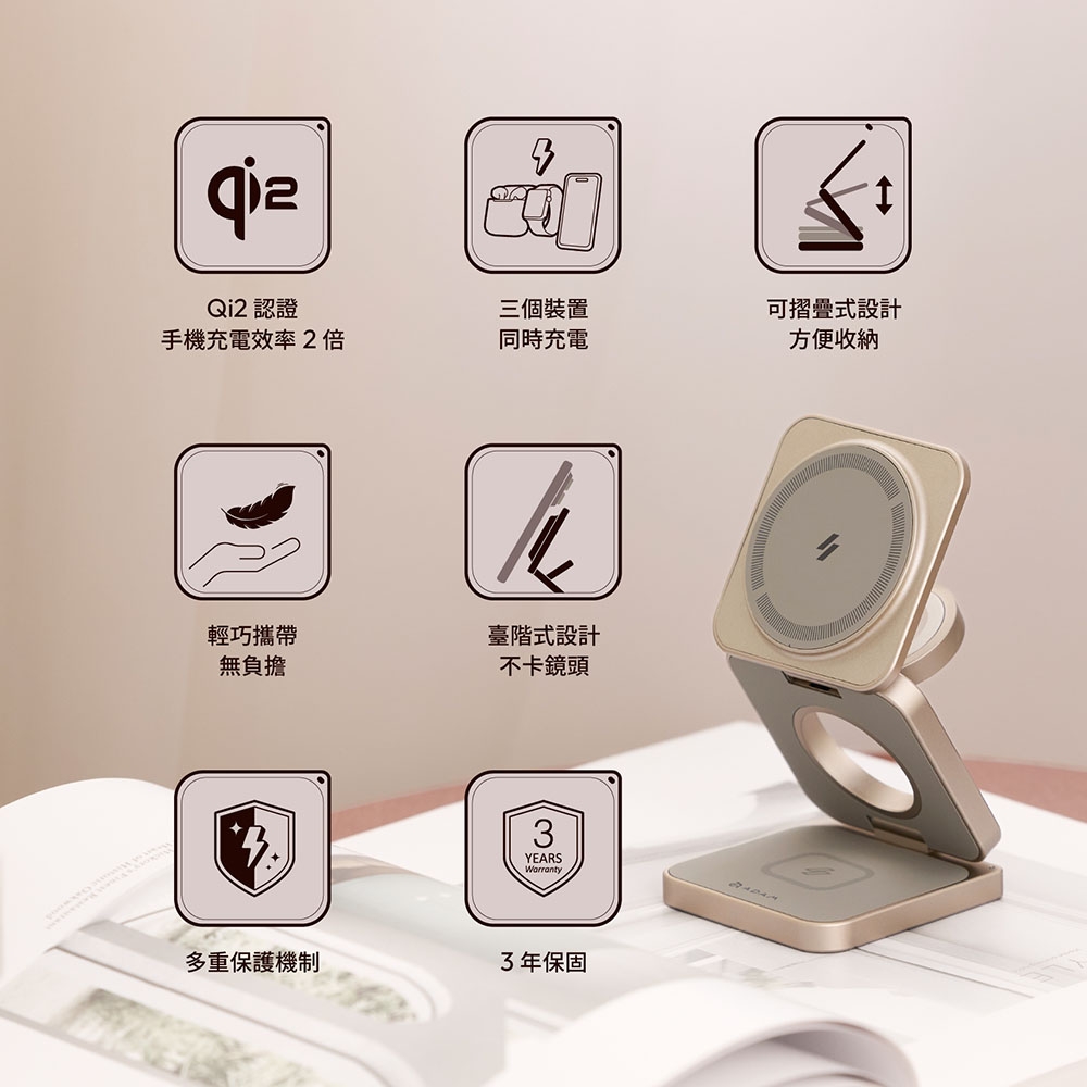 ADAM亞果元素 Mag 3 Pro Qi2 - 詳情13