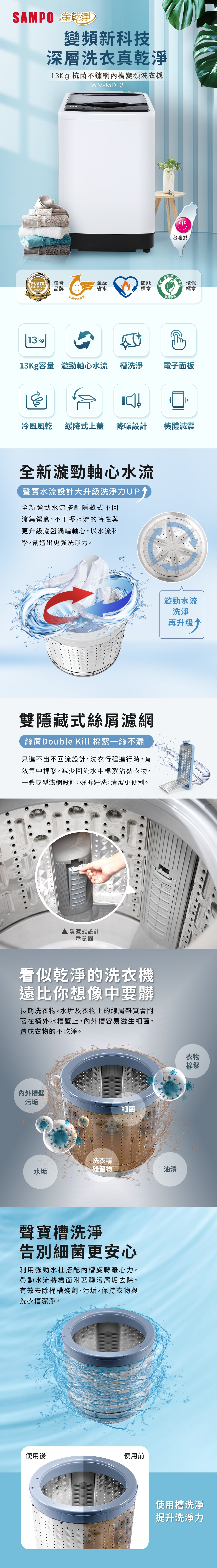 SAMPO聲寶 WM-MD13 - 詳情5