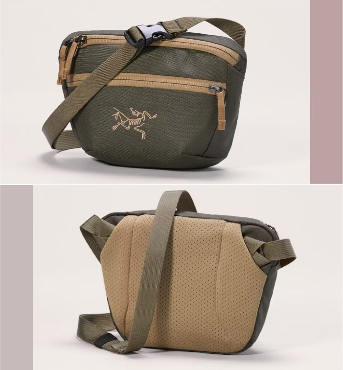 ARCTERYX 始祖鳥】Mantis 1L 多功能斜背包(僅165g).腰包.側包.單肩包