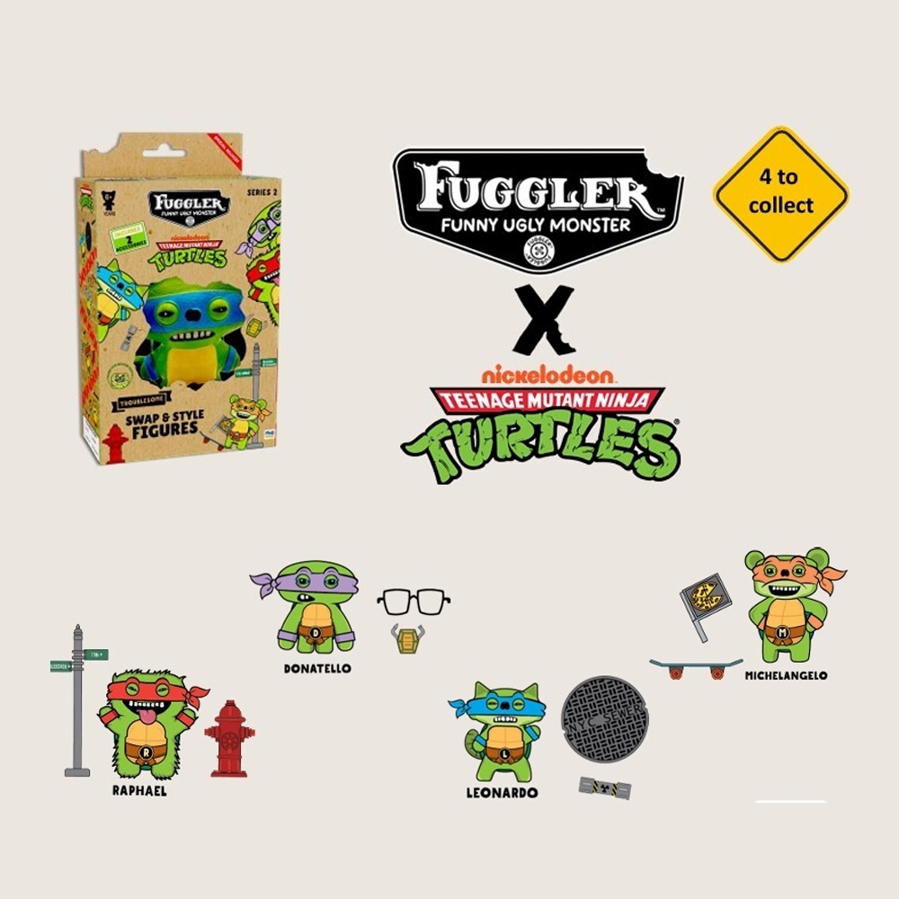 台隆手創館放克牙寶5吋公仔-忍者龜大亂鬥單入款式隨機| 玩偶公仔| Yahoo購物中心