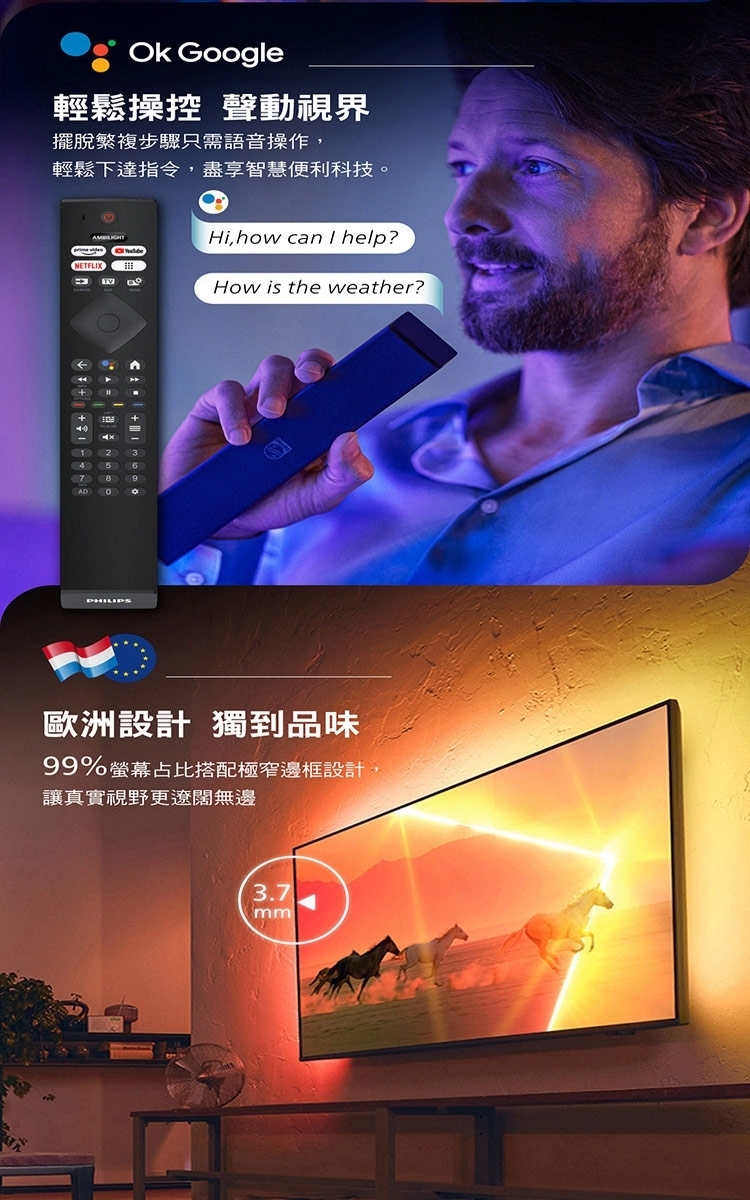 PHILIPS飛利浦 65PML9108 - 詳情8