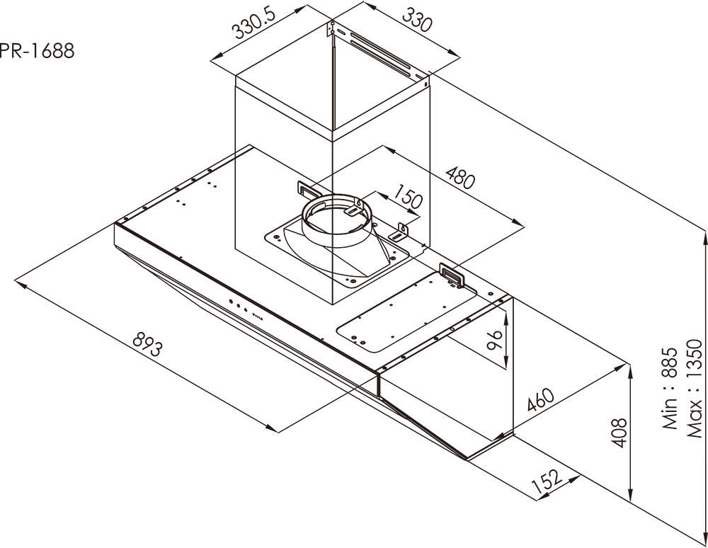 Pacific太平洋 PR-1688AS - 詳情2