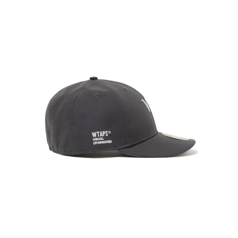 New Era x Wtaps 59Fifty Low Profile 灰色字母刺繡帽261NENED-HT02