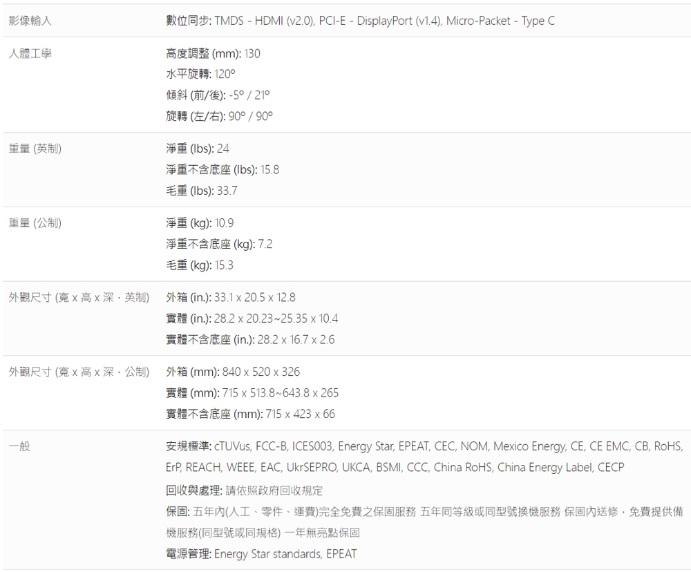 ViewSonic優派 VP3256-4K - 詳情6