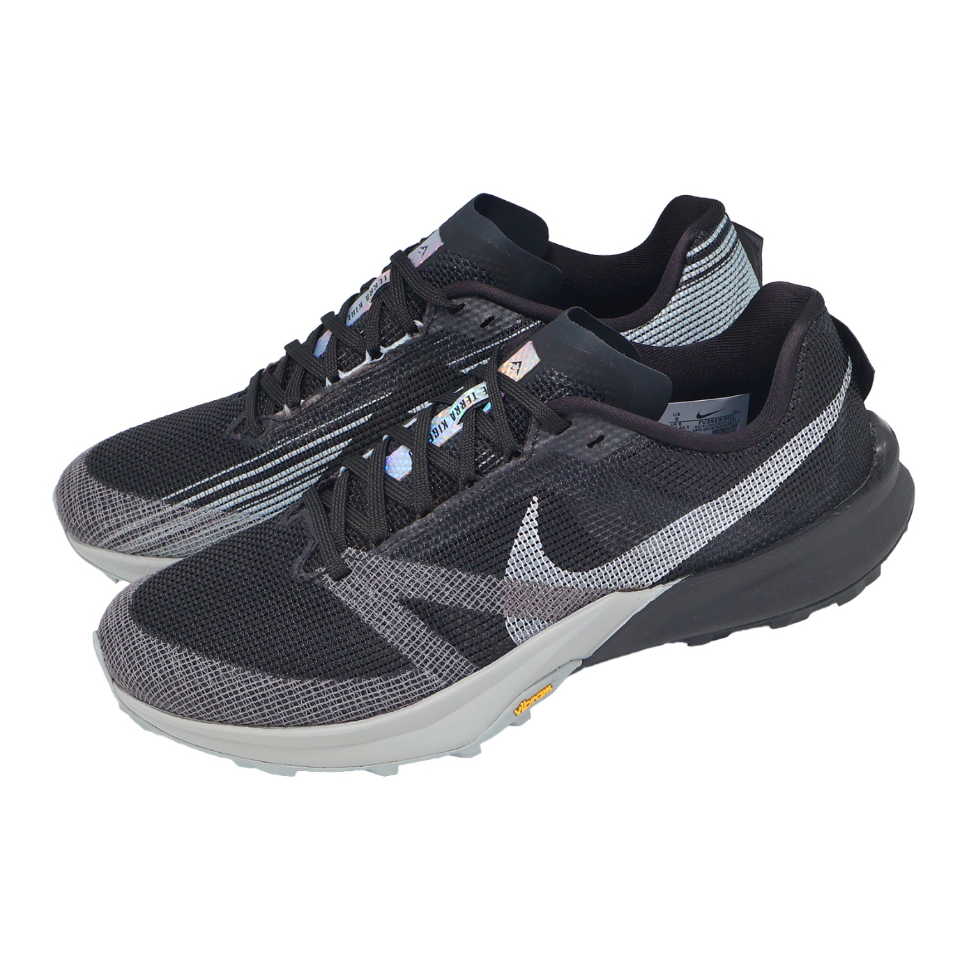 Nike 越野跑鞋Terra Kiger 10 男鞋女鞋黑灰戶外緩衝FV3929-001 | 慢跑