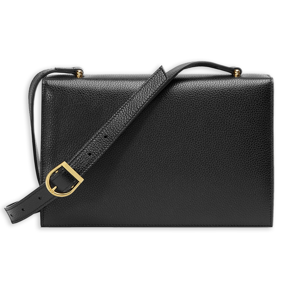GUCCI 古馳】575934 經典ZUMI系列金色雙G LOGO馬銜鍊環皮革肩背 GUCCI 古馳】575934 經典ZUMI系列金色雙G LOGO馬銜鍊環皮革肩背