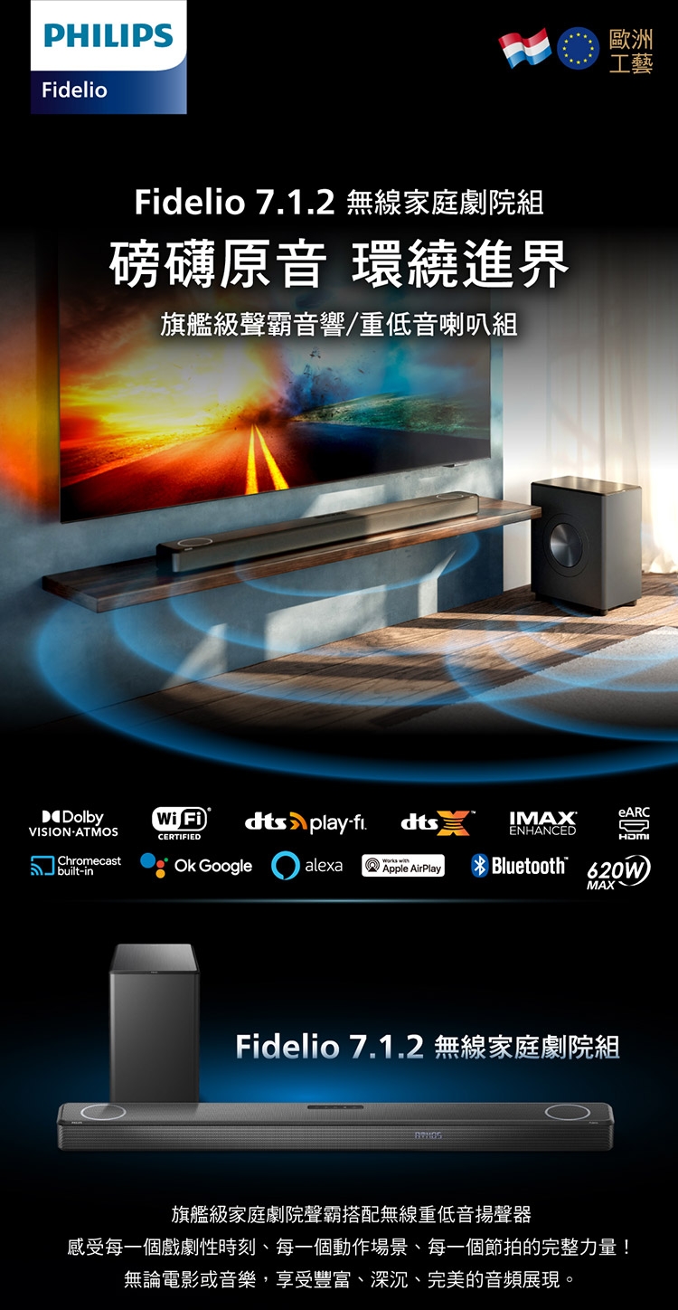 PHILIPS飛利浦 TAFB1 組 - 詳情7