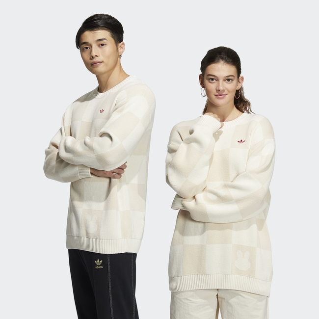 新品XL Adidas × MIFFY スウェット ホワイト HY7272 adidas originals x Miffy Sweatshirt 'White Beige' HY7272