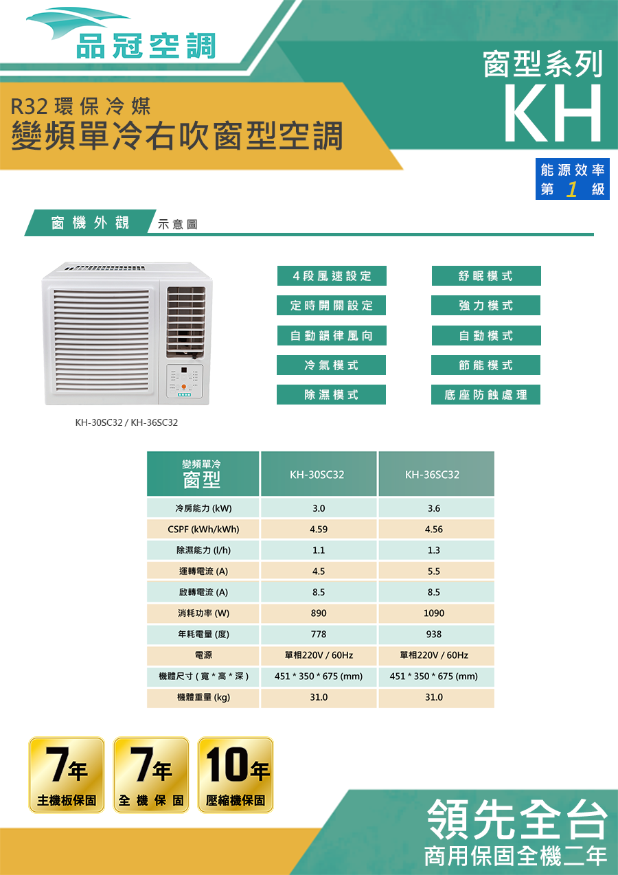 品冠 KH-36SC32 - 詳情5