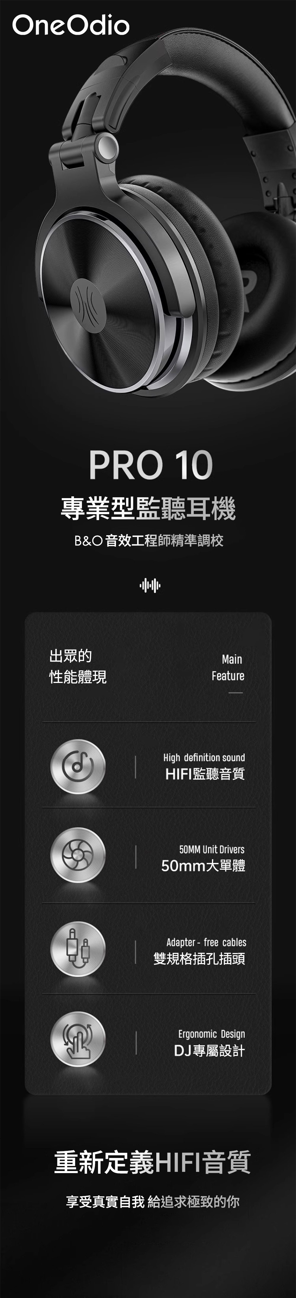 OneOdio Studio Pro 10 - 詳情6