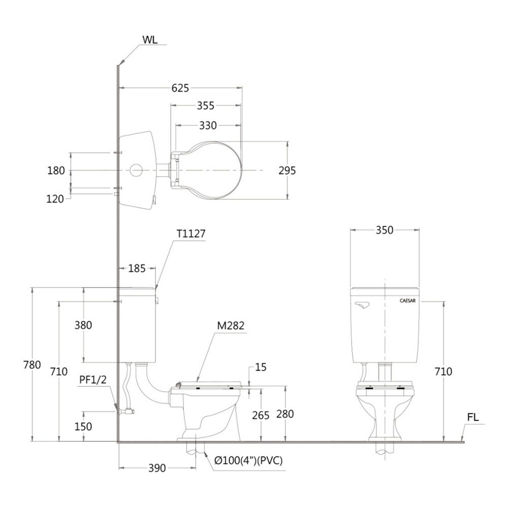 CAESAR凱撒衛浴 CT1026 - 詳情4
