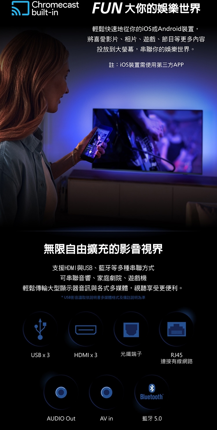 PHILIPS飛利浦 75PQT8369 - 詳情10