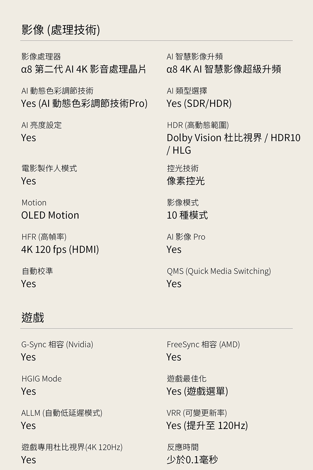 LG樂金 OLED55B5PTA - 詳情12