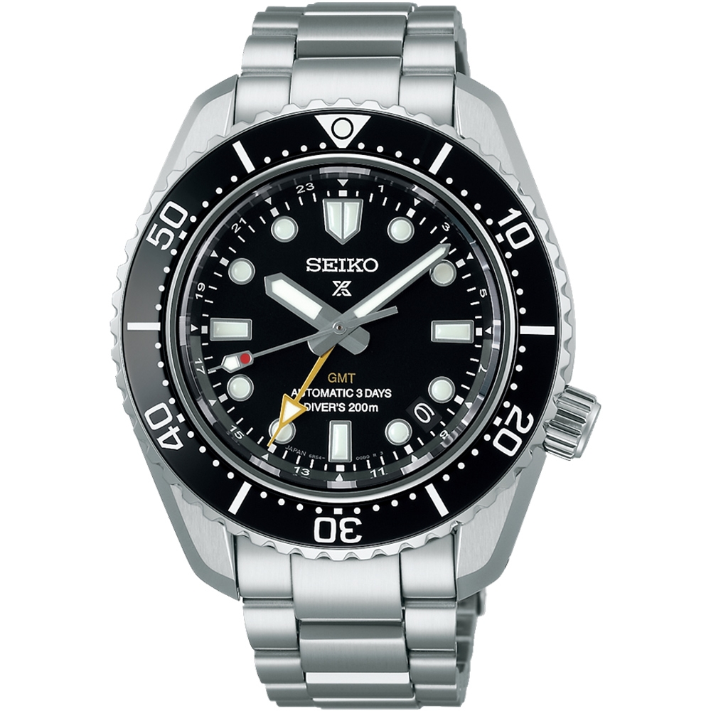 SEIKO 精工Prospex 大谷翔平廣告款GMT 三日鍊潛水陶瓷機械錶(SPB383J1