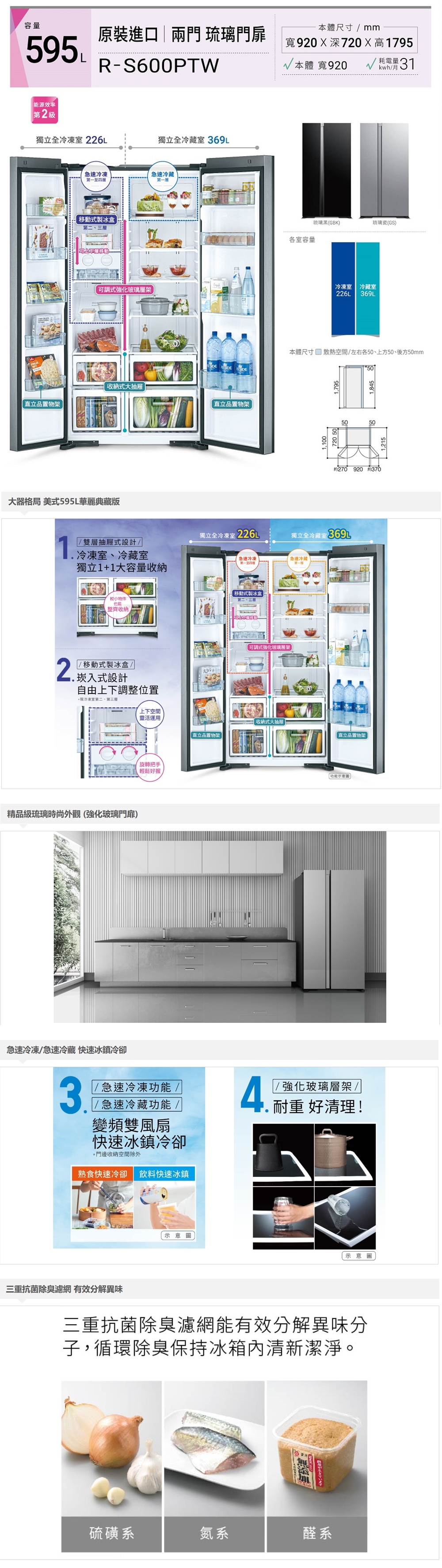 HITACHI日立 RS600PTW - 詳情5