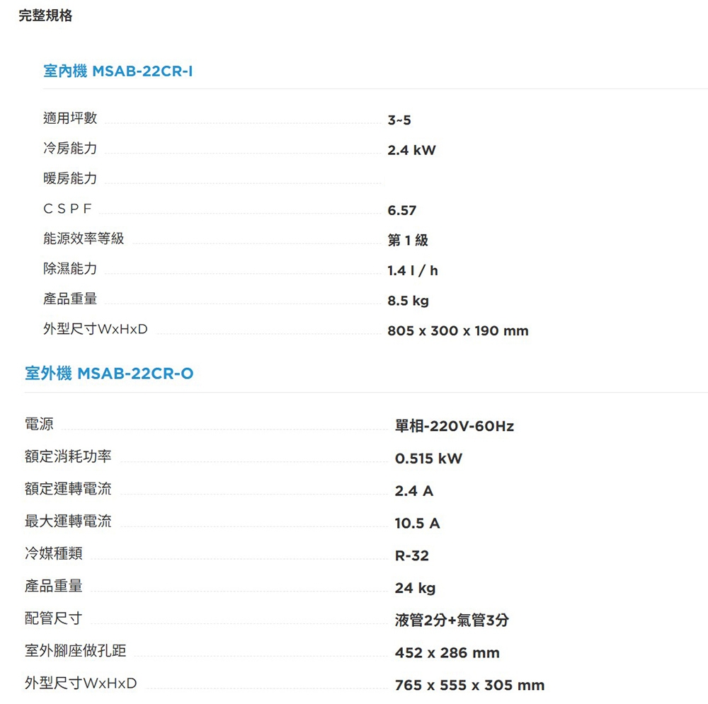 Midea美的 MSAB-22CR - 詳情6