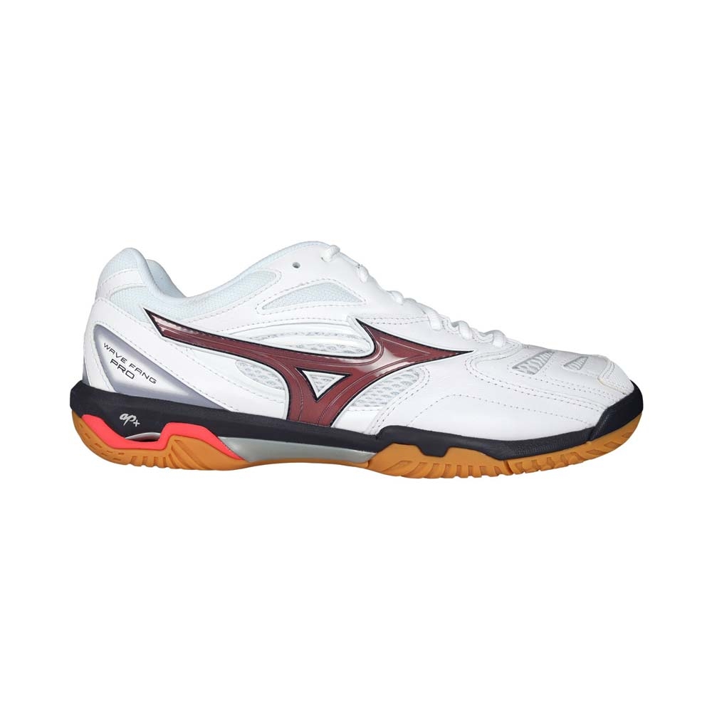 MIZUNO WAVE FANG PRO 男羽球鞋-運動訓練美津濃71GA210085 白黑