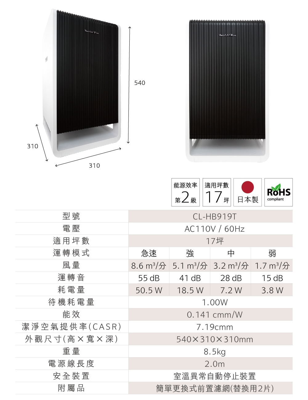 DAINICHI日本 CL-HB919T - 詳情13
