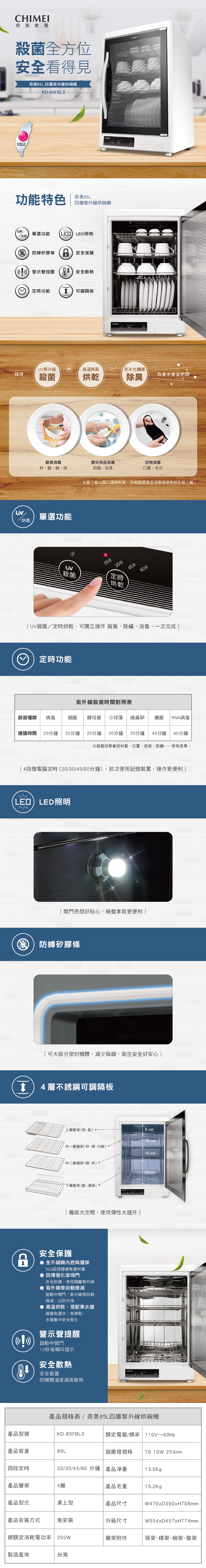 CHIMEI奇美 KD-85FBL0 - 詳情1