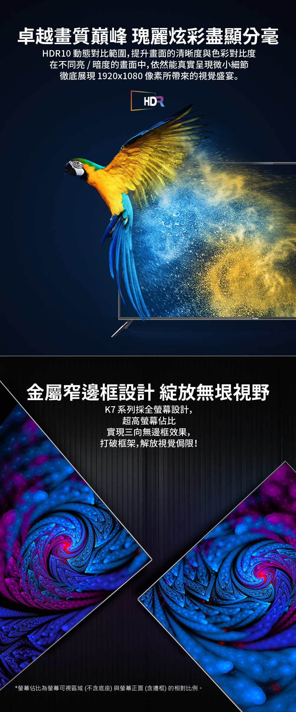 Haier海爾 H43K7FGD - 詳情10