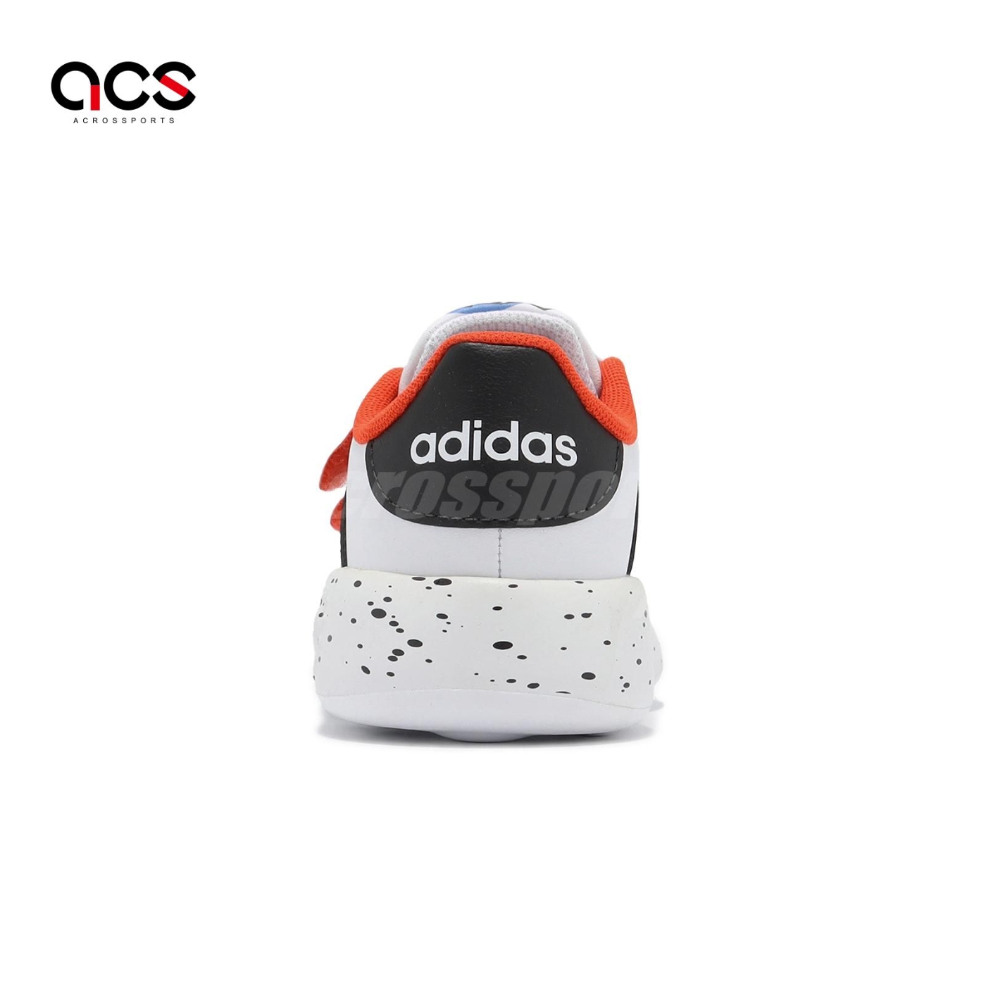 Disney - ★極楽★ adidas X DISNEY 101忠狗休閒鞋Grand Court 2 中童鞋白黑魔鬼氈