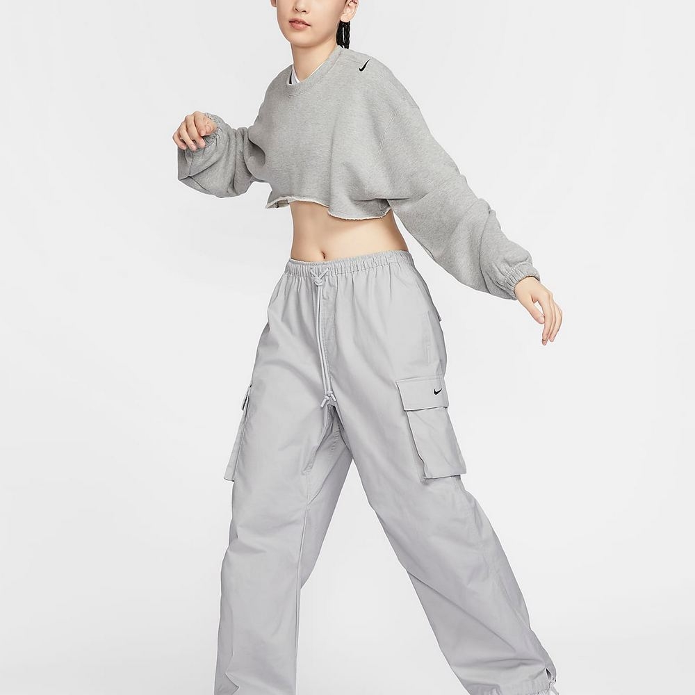 NIKE AS W NSW DANCE OS SHRUG 女長袖上衣-灰-FV7510063 | NIKE 