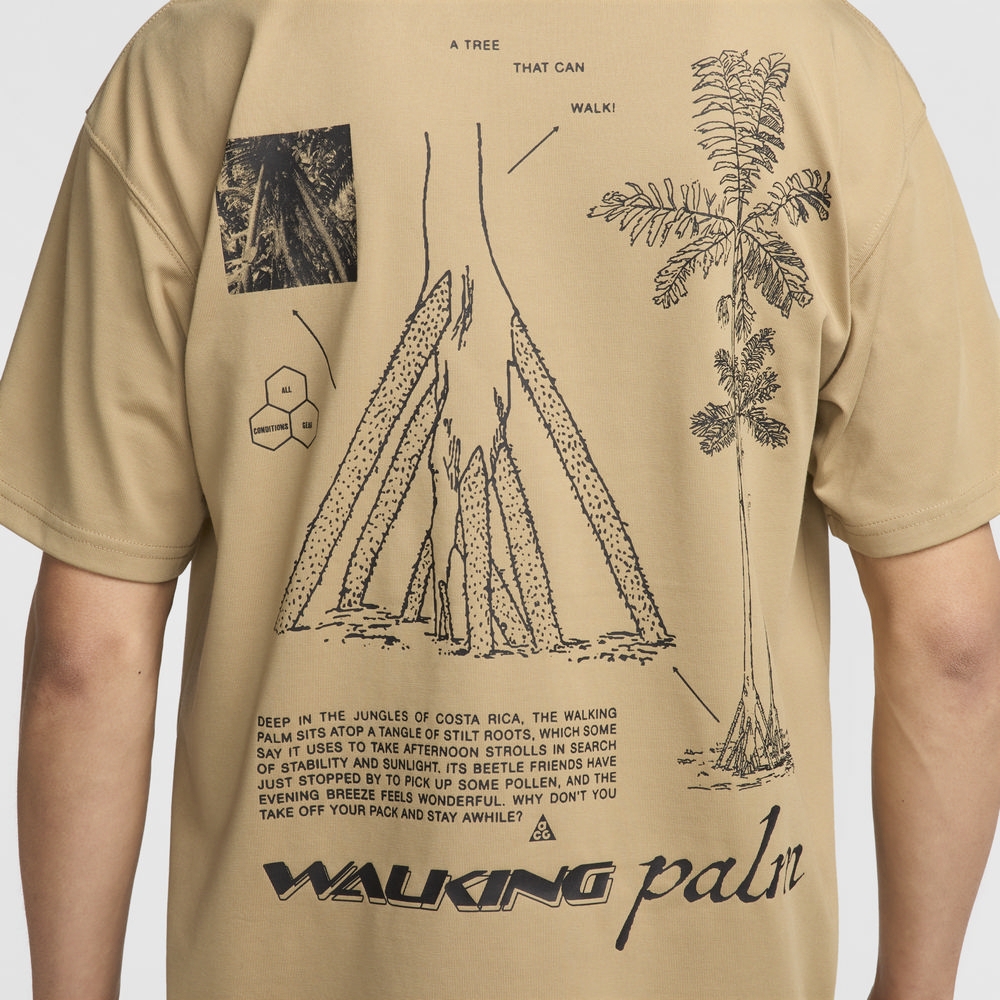 NIKE 耐吉休閒服男女T恤短袖上衣-咖啡色系AS M ACG DF TEE OC WALK TR-HJ0797297 | NIKE |  Yahoo購物中心