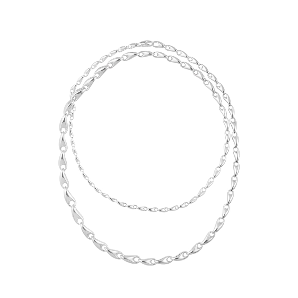 【純銀】銀盃 純銀 約92g Georg Jensen 喬治傑生551L MOONLIGHT GRAPES純銀項鍊| 項鍊