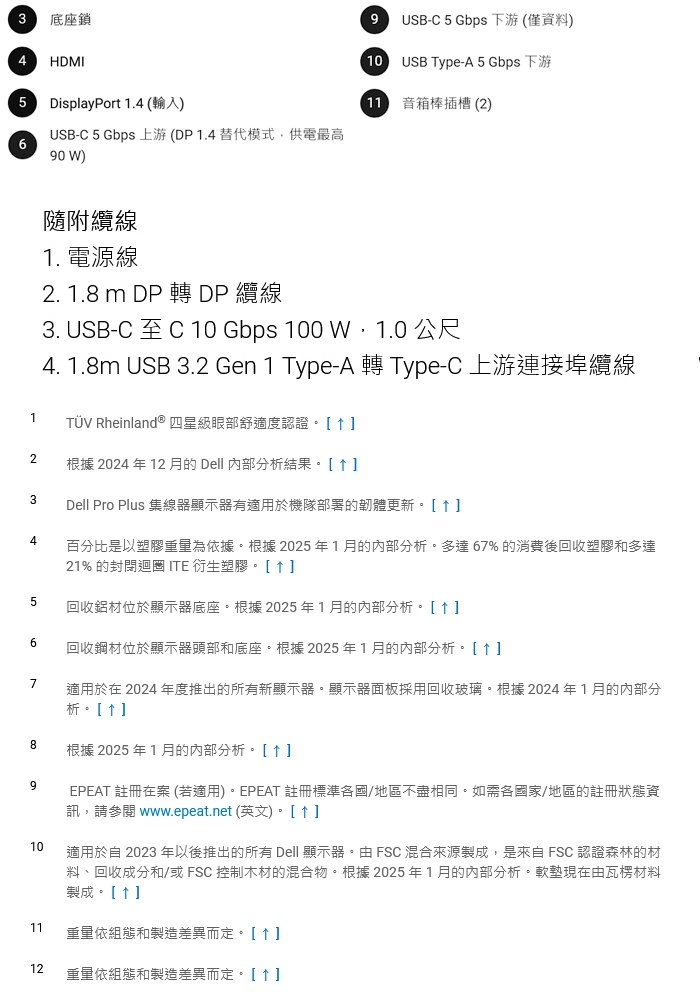 DELL戴爾 P2725QE - 詳情8