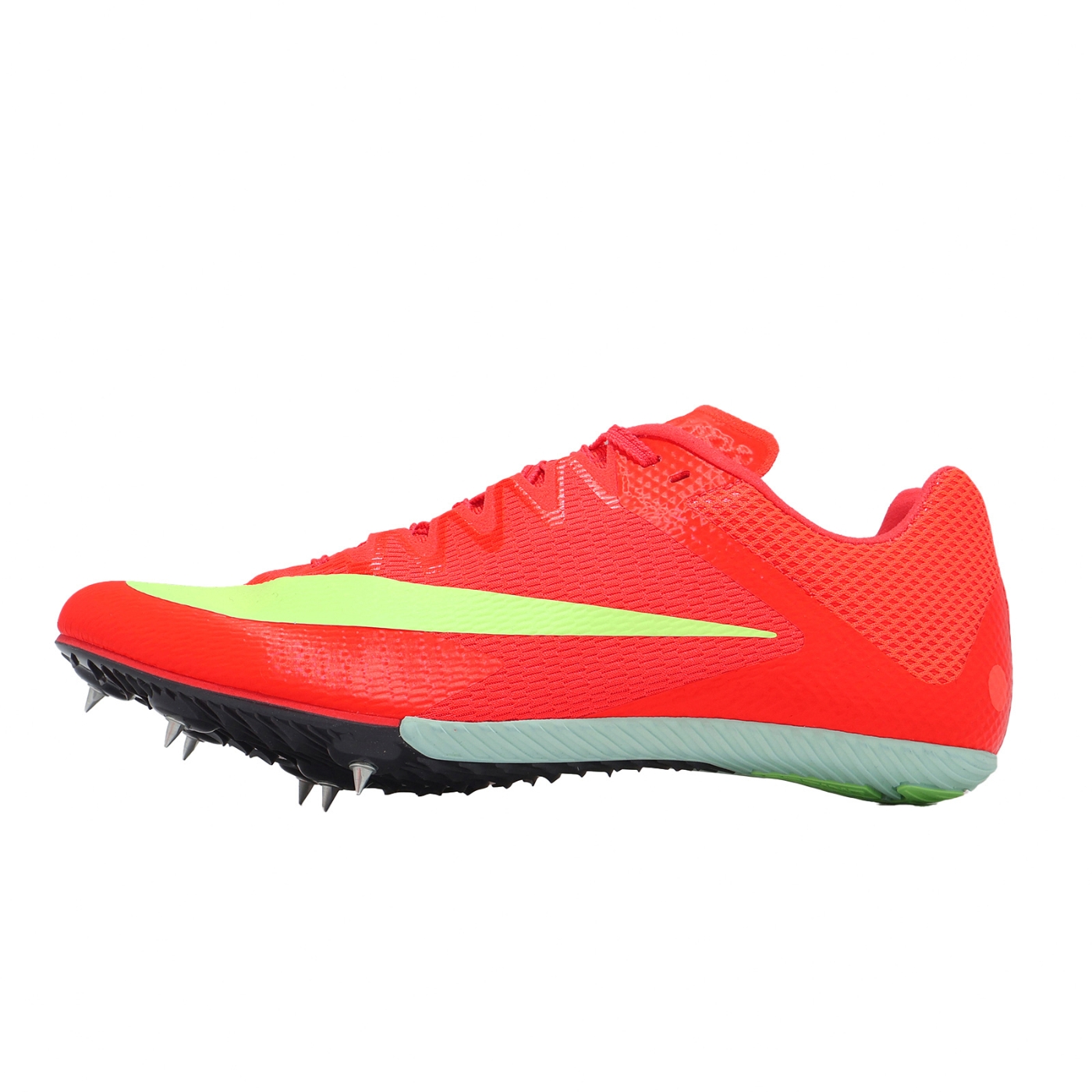 Nike 田徑釘鞋Zoom Rival Sprint 男鞋紅黃短跑緩衝抓地FZ9663-600
