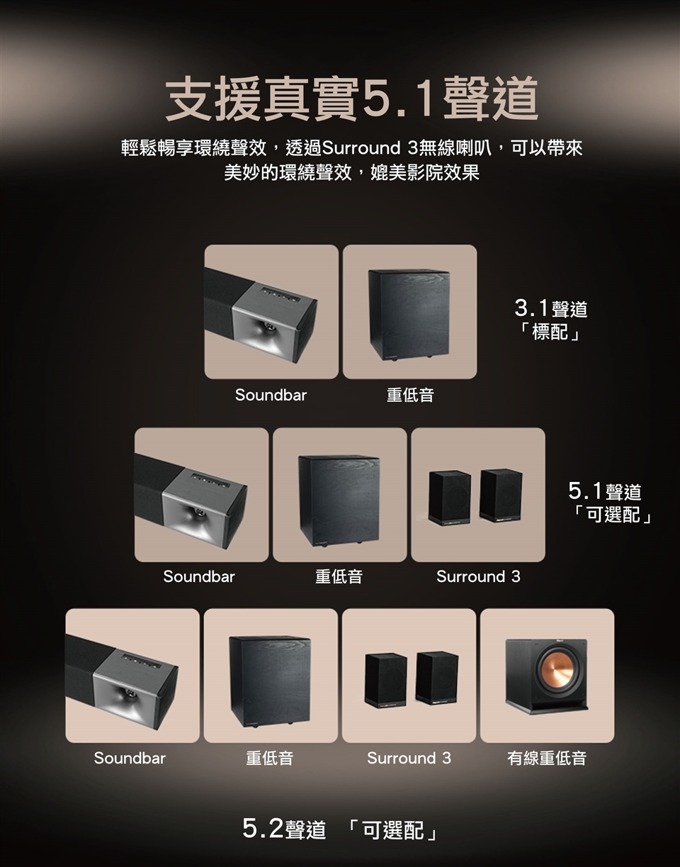 Klipsch古立奇 Cinema 600 - 詳情6