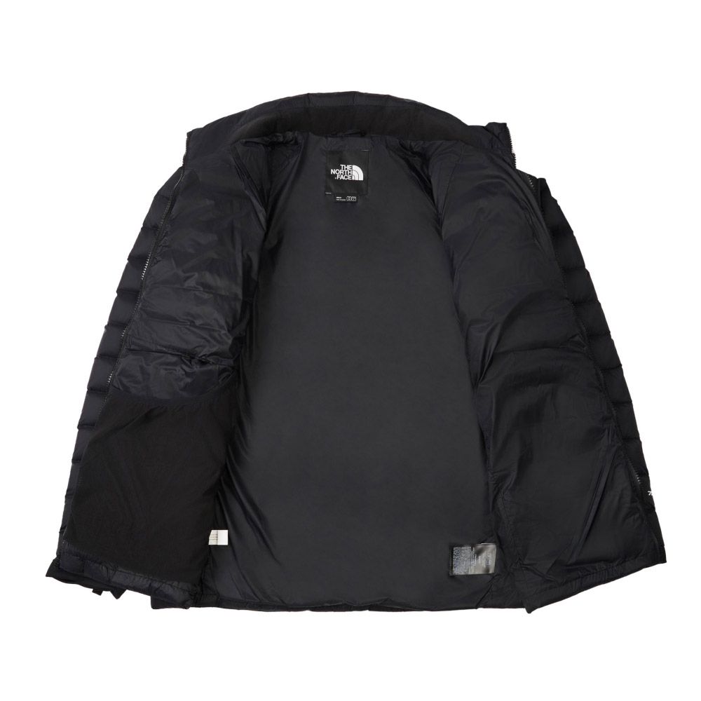 The North Face 北臉外套男羽絨外套防潑水M THUNDER ZIP-IN LT DOWN 黑