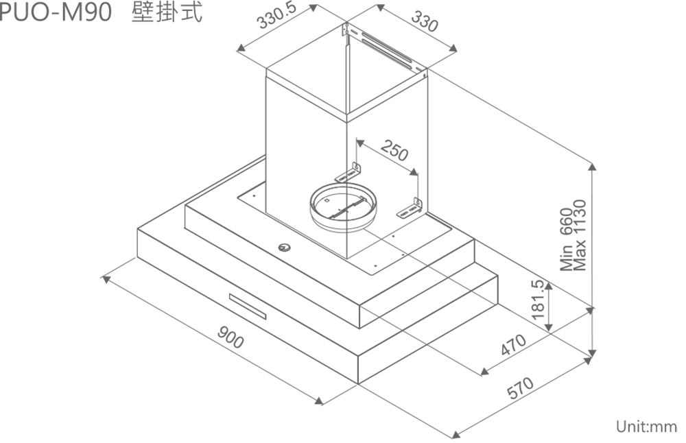 Pacific太平洋 PUO-M90 - 詳情2