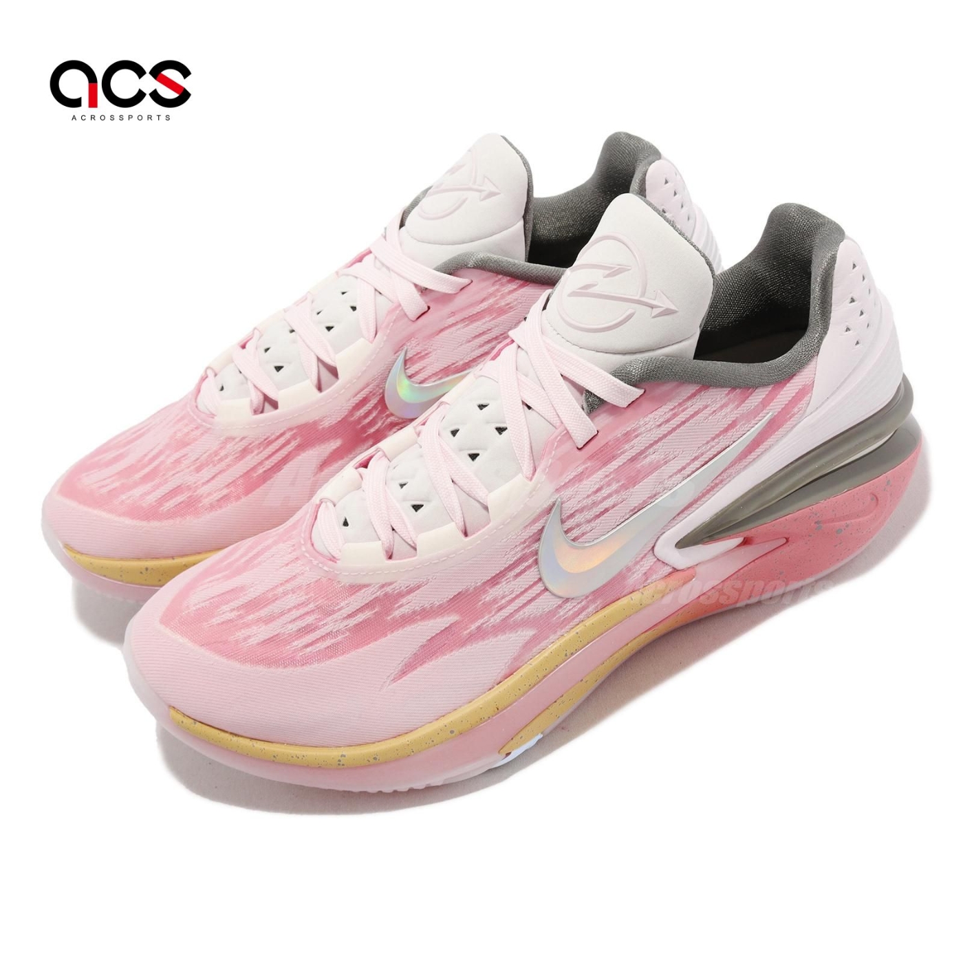 Nike 籃球鞋Air Zoom G T Cut 2 EP 粉紅Pearl Pink 男鞋DJ6013-602