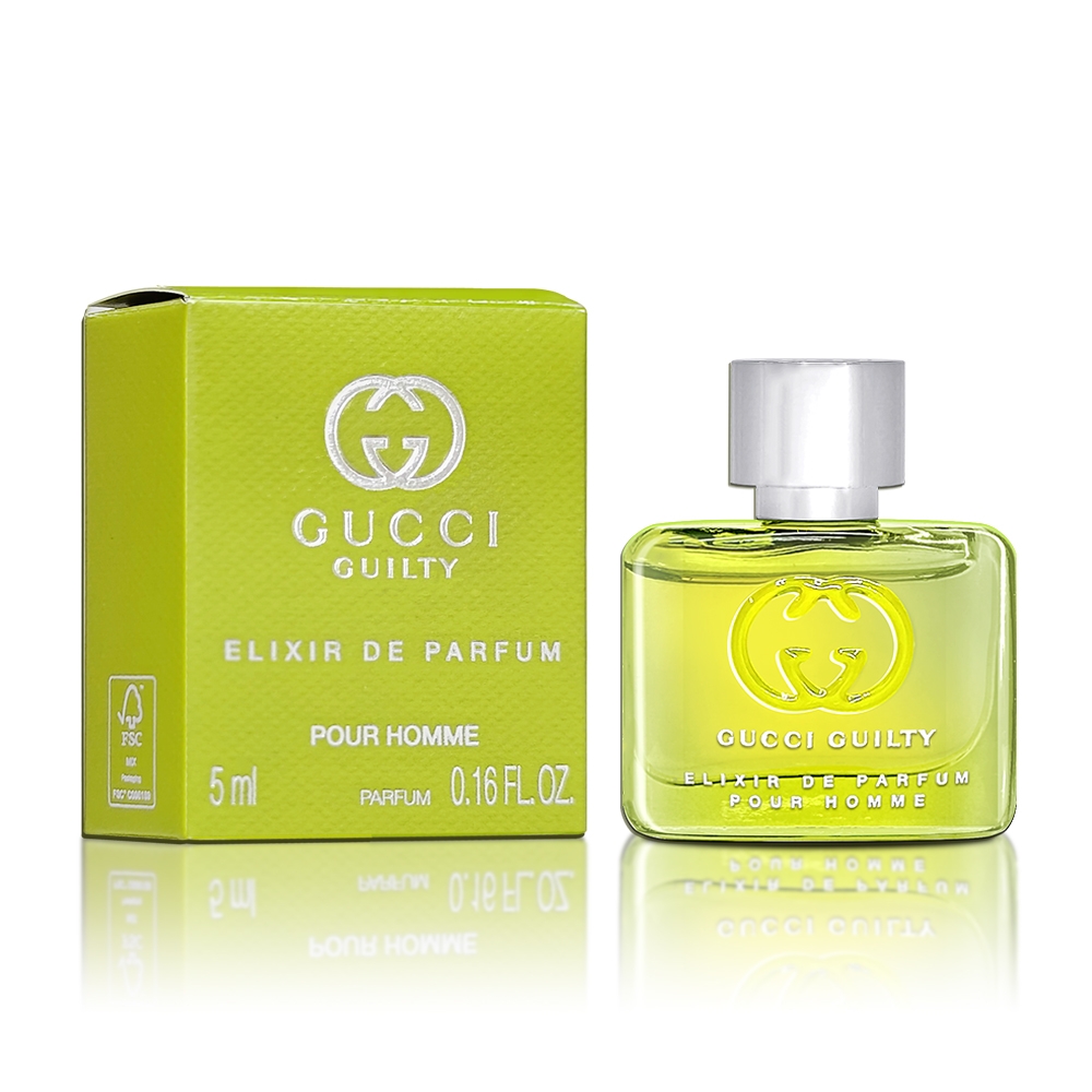 GUCCI Guilty Elixir de Parfum 罪愛男性香精5ML 沾式小香| GUCCI
