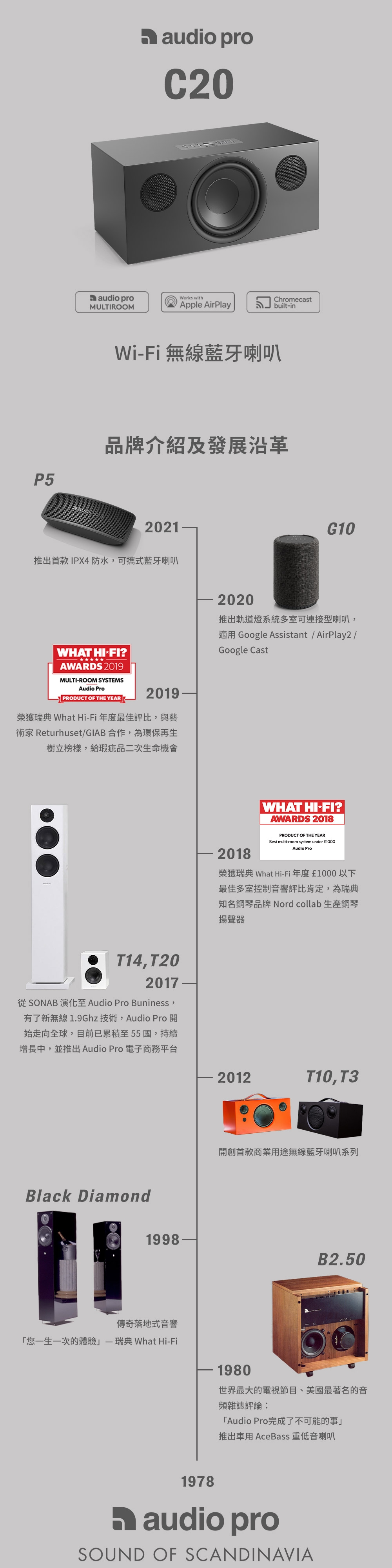 audio pro C20 - 詳情3