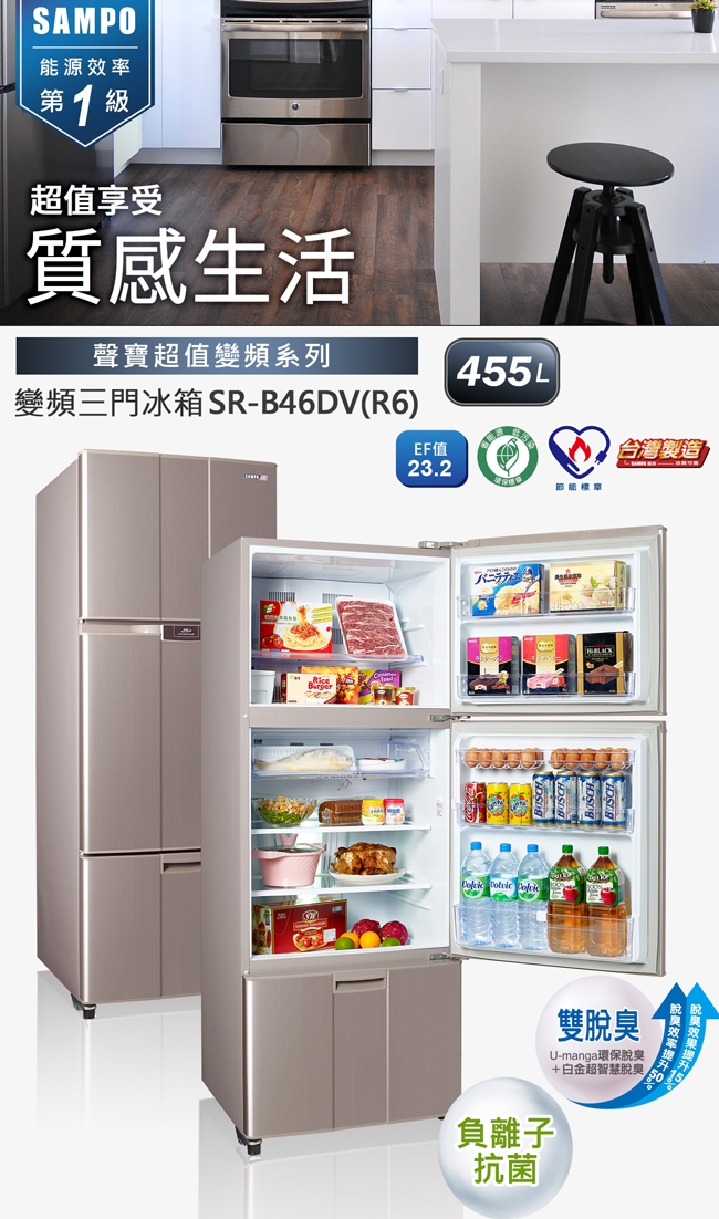 SAMPO聲寶 SR-B46DV-R6 - 詳情5