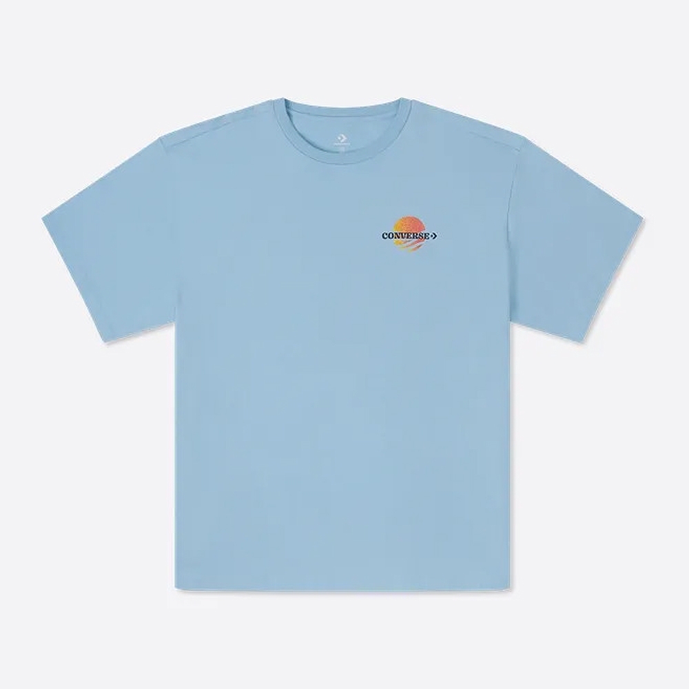CONVERSE SUNSET TEE 短袖上衣男藍色-10027154-A03 | CONVERSE | Yahoo購物中心